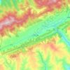 Topografische Karte 三汇口乡, Höhe, Relief