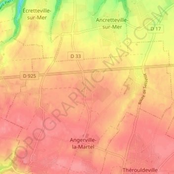 Topografische Karte Limerville, Höhe, Relief