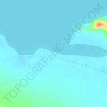 Topografische Karte 西王母瑶池, Höhe, Relief