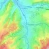 Topografische Karte Overgeul, Höhe, Relief