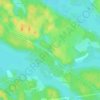 Topografische Karte заброшеный колодец, бетонное кольцо, Höhe, Relief