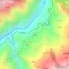 Topografische Karte Tyawal, Höhe, Relief