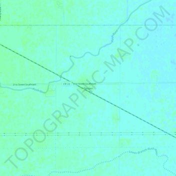 Topografische Karte Prosper, Höhe, Relief
