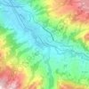Topografische Karte Ebnat, Höhe, Relief