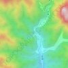 Topografische Karte 聚灵峡, Höhe, Relief