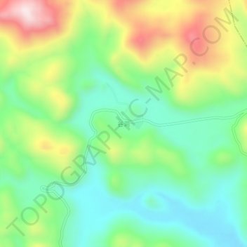 Topografische Karte 谷硐, Höhe, Relief