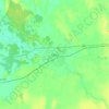 Topografische Karte Kälviä, Höhe, Relief