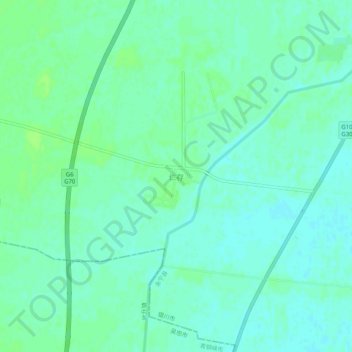 Topografische Karte 仁存, Höhe, Relief