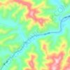Topografische Karte 玉鹿, Höhe, Relief