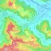 Topografische Karte Bichelsee, Höhe, Relief