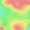Topografische Karte урочище Лаго-Наки, Höhe, Relief