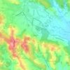 Topografische Karte Graschuh, Höhe, Relief