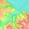 Topografische Karte Балыко-Щучинка, Höhe, Relief