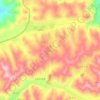 Topografische Karte 任家山, Höhe, Relief