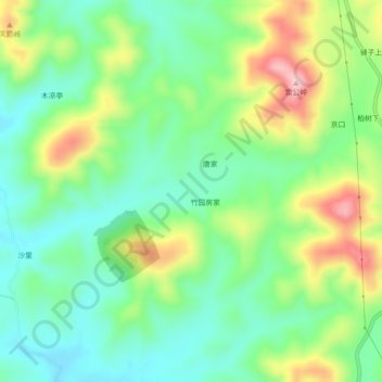 Topografische Karte 墨田湾, Höhe, Relief