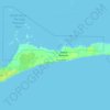 Topografische Karte Grand Bahama, Höhe, Relief
