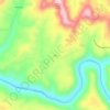 Topografische Karte Nile, Höhe, Relief