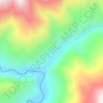 Topografische Karte 查甲, Höhe, Relief