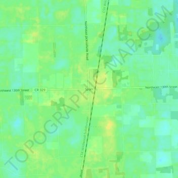 Topografische Karte Sparr, Höhe, Relief