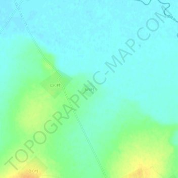 Topografische Karte 太阳村, Höhe, Relief