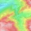 Topografische Karte Les Riffroids, Höhe, Relief