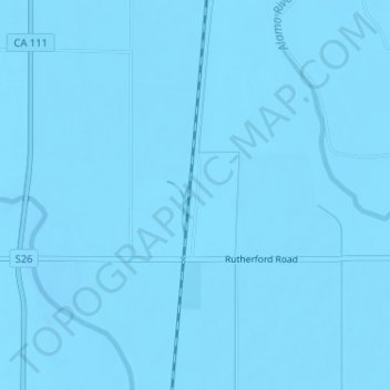 Topografische Karte Rockwood, Höhe, Relief
