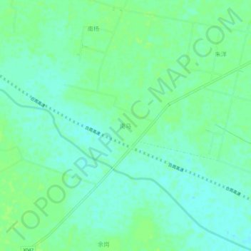 Topografische Karte 南马, Höhe, Relief