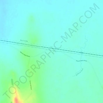 Topografische Karte Grove Hill, Höhe, Relief