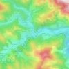 Topografische Karte Lavis, Höhe, Relief