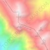 Topografische Karte Zagros Mountains, Höhe, Relief