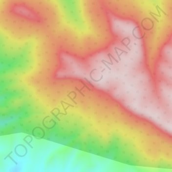 Topografische Karte 安图县, Höhe, Relief