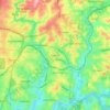 Topografische Karte Briar Hill, Höhe, Relief