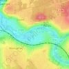 Topografische Karte Résidence de la Grande Prairie, Höhe, Relief