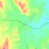 Topografische Karte Jerrawa, Höhe, Relief