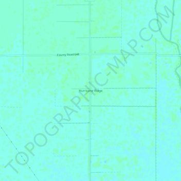 Topografische Karte Hurricane Ridge, Höhe, Relief