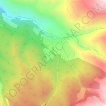 Topografische Karte Kaisang, Höhe, Relief