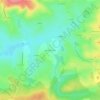 Topografische Karte Verne d'en-Haut, Höhe, Relief