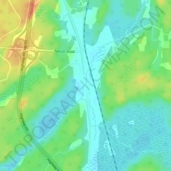 Topografische Karte Estaire, Höhe, Relief