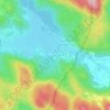 Topografische Karte Babno Polje, Höhe, Relief