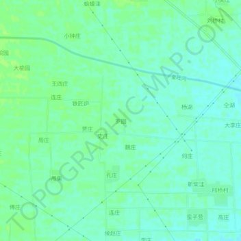 Topografische Karte 罗圈, Höhe, Relief