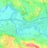 Topografische Karte Moulet, Höhe, Relief