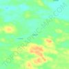 Topografische Karte 阿日善浩特, Höhe, Relief