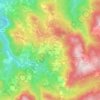 Topografische Karte Vara Superiore, Höhe, Relief