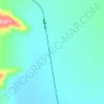 Topografische Karte 泉水沟, Höhe, Relief