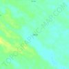 Topografische Karte 辽源南牛堡, Höhe, Relief