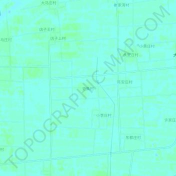 Topografische Karte 史集村, Höhe, Relief