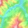 Topografische Karte Эникали, Höhe, Relief