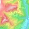 Topografische Karte Chaucisse, Höhe, Relief