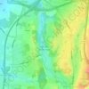 Topografische Karte Clayton-le-Woods, Höhe, Relief