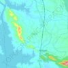 Topografische Karte Rengali, Höhe, Relief